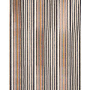 Schumacher Ripple Hand Woven Stripe Fabric 80820 / Rockpool