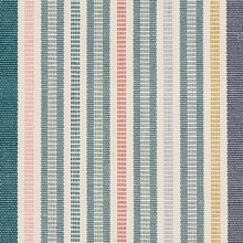 Load image into Gallery viewer, Schumacher Ripple Hand Woven Stripe Fabric 80822 / Mineral