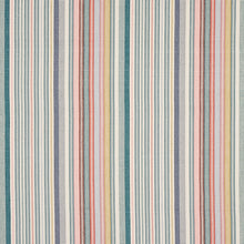Load image into Gallery viewer, Schumacher Ripple Hand Woven Stripe Fabric 80822 / Mineral