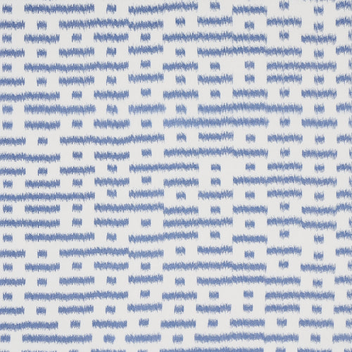 Schumacher Abstract Ikat Fabric 80832 / Indigo