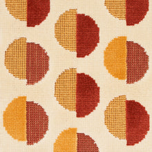 Load image into Gallery viewer, Schumacher Half Moon Velvet Fabric 80851 / Ochre