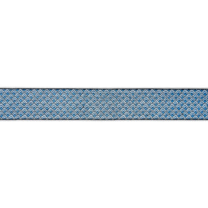 Schumacher Sunrise Embroidery Tape Trim 80893 / Blues