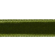 Load image into Gallery viewer, Schumacher Velvet Tape Narrow Trim 80925 / Moss