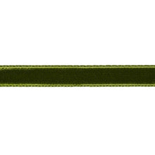 Load image into Gallery viewer, Schumacher Velvet Tape Narrow Trim 80925 / Moss