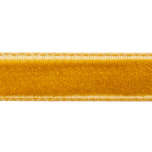 Load image into Gallery viewer, Schumacher Velvet Tape Narrow Trim 80926 / Gold