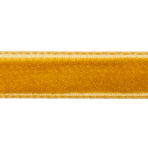 Schumacher Velvet Tape Narrow Trim 80926 / Gold