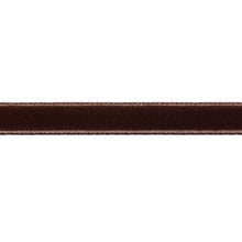 Load image into Gallery viewer, Schumacher Velvet Tape Narrow Trim 80929 / Truffle
