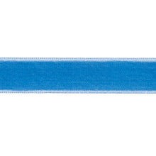 Load image into Gallery viewer, Schumacher Velvet Tape Trim Medium 80943 / Cadet