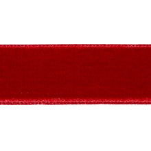 Load image into Gallery viewer, Schumacher Velvet Tape Trim Medium 80947 / Crimson