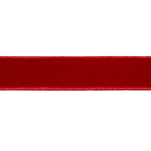 Schumacher Velvet Tape Trim Medium 80947 / Crimson
