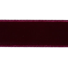 Load image into Gallery viewer, Schumacher Velvet Tape Trim Medium 80948 / Aubergine