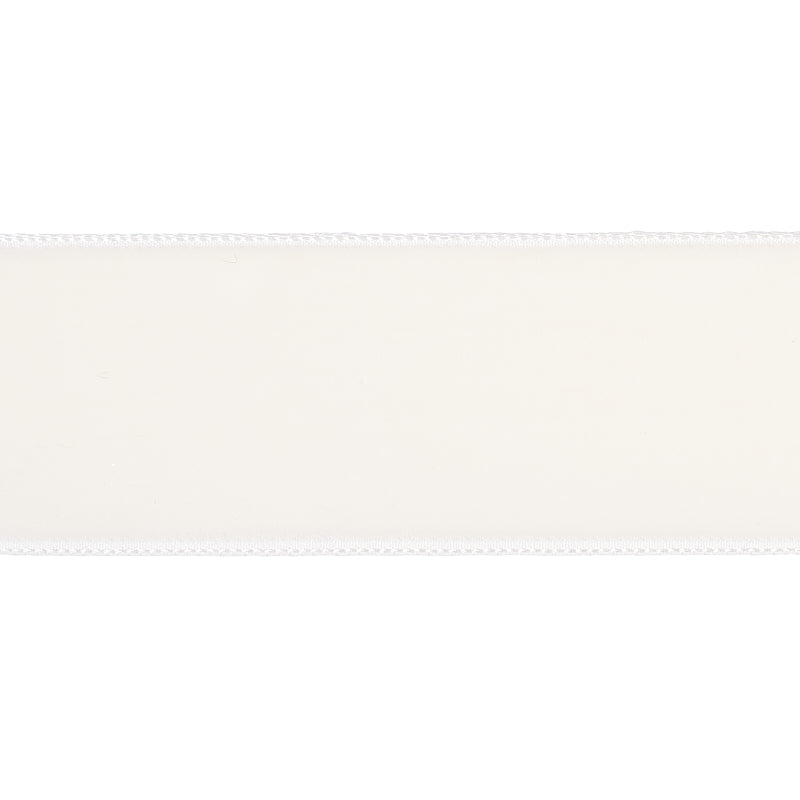 Schumacher Velvet Tape Trim Wide 80960 / Ivory
