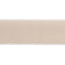 Load image into Gallery viewer, Schumacher Velvet Tape Trim Wide 80961 / Dove
