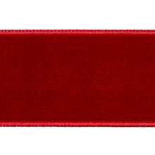 Load image into Gallery viewer, Schumacher Velvet Tape Trim Wide 80967 / Crimson