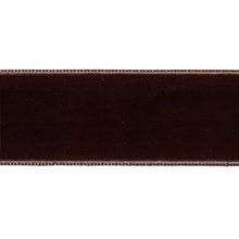 Load image into Gallery viewer, Schumacher Velvet Tape Trim Wide 80969 / Truffle