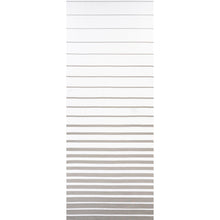 Load image into Gallery viewer, Schumacher Ribbon Appliqué Panel Fabric 81140 / Grey On Ivory