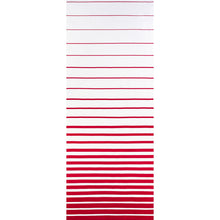 Load image into Gallery viewer, Schumacher Ribbon Appliqué Panel Fabric 81143 / Red On Ivory