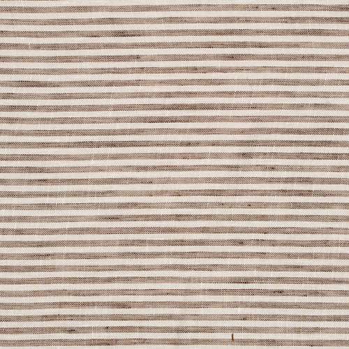 SCHUMACHER TORI STRIPE FABRIC 81321 / BROWN