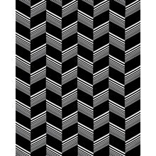 Load image into Gallery viewer, Schumacher Jessie Cut Velvet Fabric 81573 /  Black &amp; White