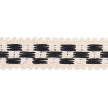 Load image into Gallery viewer, Schumacher Crawford Check Tape Narrow Trim 81623 / Basalt