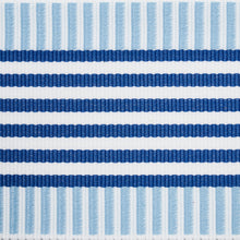 Load image into Gallery viewer, Schumacher Keket Stripe Tape Trim 81690 / Blues