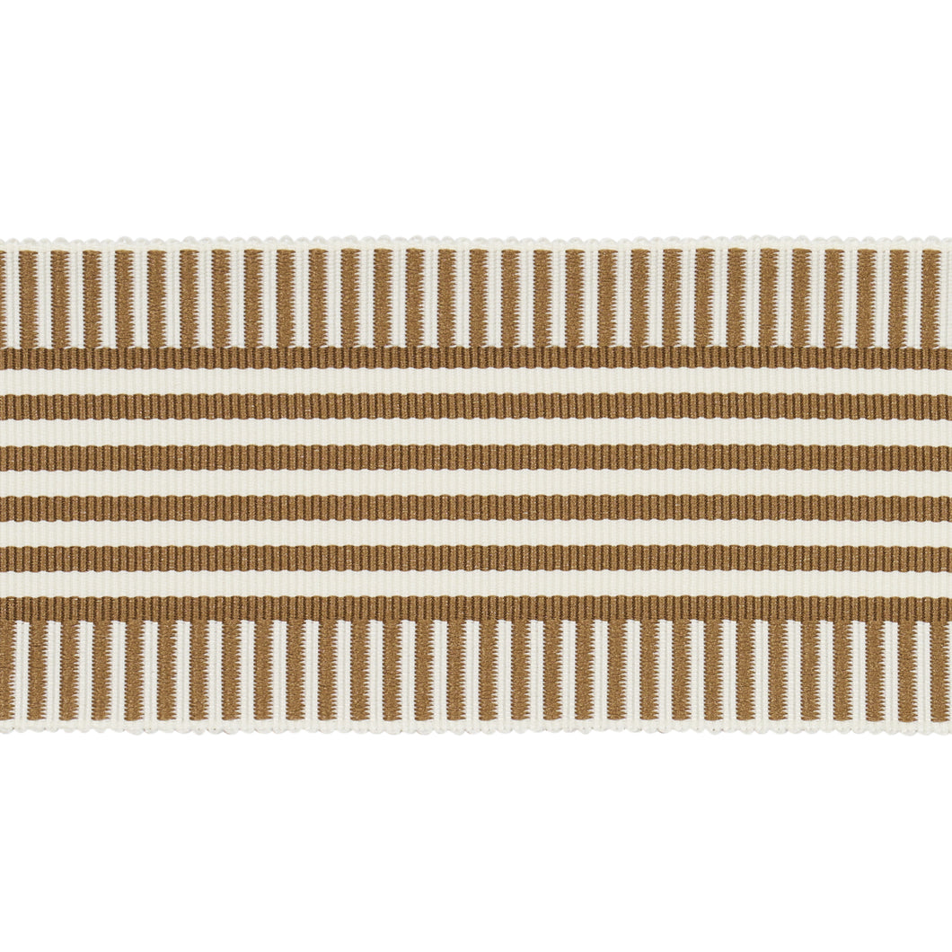 Schumacher Keket Stripe Tape Trim 81691 / Camel