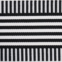 Load image into Gallery viewer, Schumacher Keket Stripe Tape Trim 81692 / Black