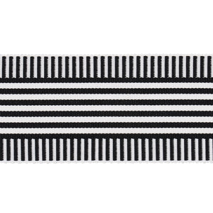 Schumacher Keket Stripe Tape Trim 81692 / Black