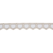 Load image into Gallery viewer, Schumacher Honeycomb Trim 81750 / Ivory