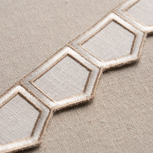Load image into Gallery viewer, Schumacher Honeycomb Trim 81750 / Ivory