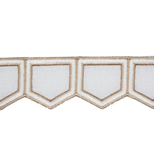 Load image into Gallery viewer, Schumacher Honeycomb Trim 81750 / Ivory