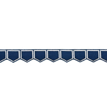Load image into Gallery viewer, Schumacher Honeycomb Trim 81751 / Blue