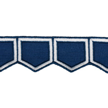 Load image into Gallery viewer, Schumacher Honeycomb Trim 81751 / Blue