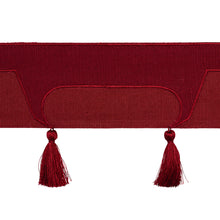 Load image into Gallery viewer, Schumacher Pagoda Trim 81762 / Red