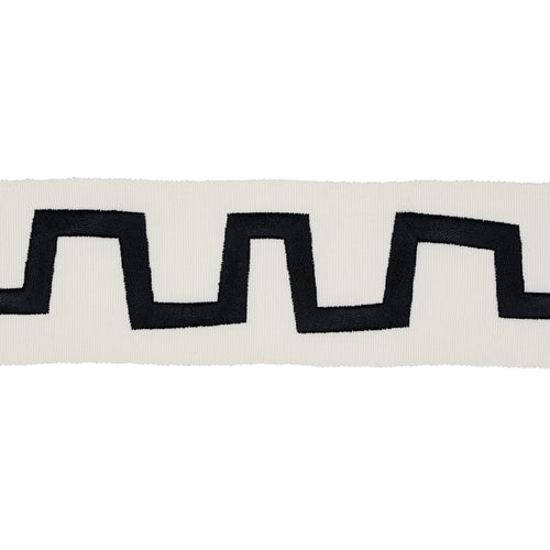 Schumacher Corbu Tape Trim 81770 / Black