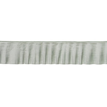 Load image into Gallery viewer, Schumacher Botticelli Silk Ruffle Trim Trim 81791 / Mineral