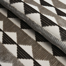 Load image into Gallery viewer, Schumacher Ridge Line Velvet Fabric 81822 / Stone Grey
