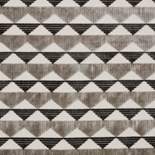 Load image into Gallery viewer, Schumacher Ridge Line Velvet Fabric 81822 / Stone Grey