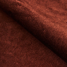 Load image into Gallery viewer, Schumacher Sumptuous Silk Wool Velvet Fabric 81890 / Mahogany