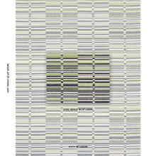 Load image into Gallery viewer, Schumacher Tierra Stripe Fabric 82011 / Green &amp; Blue