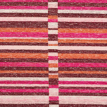 Load image into Gallery viewer, Schumacher Tierra Stripe Fabric 82012 / Berry