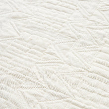 Load image into Gallery viewer, Schumacher Bizantino Quilted Weave Fabric 82021 / Ivory