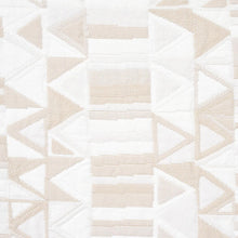 Load image into Gallery viewer, Schumacher Bizantino Quilted Weave Fabric 82022 / Natural