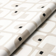 Load image into Gallery viewer, Schumacher Den Appliqué Fabric 82030 / Cumin