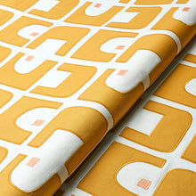Load image into Gallery viewer, Schumacher Den Appliqué Fabric 82033 / Ochre