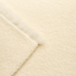 Schumacher Oskar Alpaca Wool Bouclé Fabric 82050 / Ivory