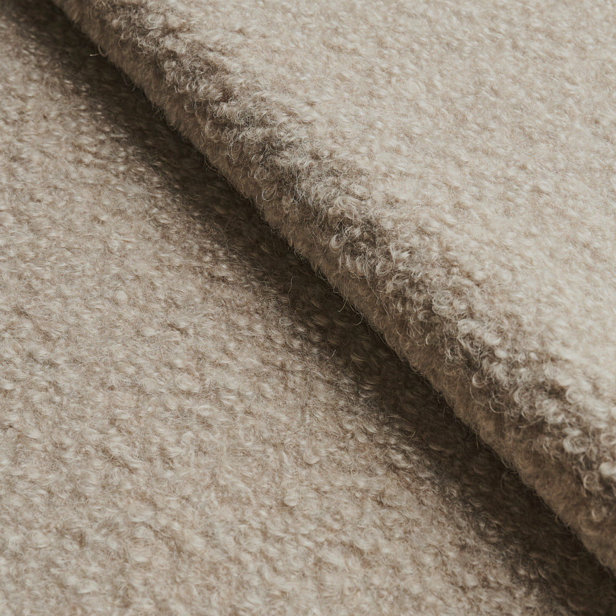 Schumacher Teddy Wool Bouclé Fabric Rabbit | Fabric Bistro