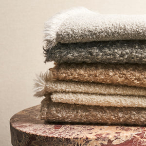 Schumacher Teddy Wool Bouclé Fabric 82062 / Fawn