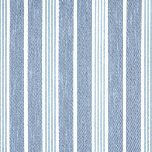 Schumacher Hampton Stripe Indoor/Outdoor Fabric 82301 / Pool