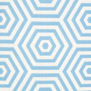 Schumacher Bees Knees Indoor/Outdoor Fabric 82310 / Pool